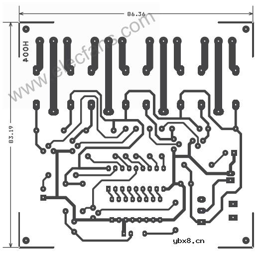 4通道红外遥控继电器电路,4 channel infrare