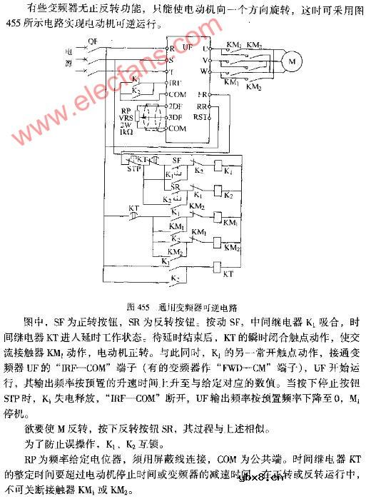 通用变频器可逆电路图