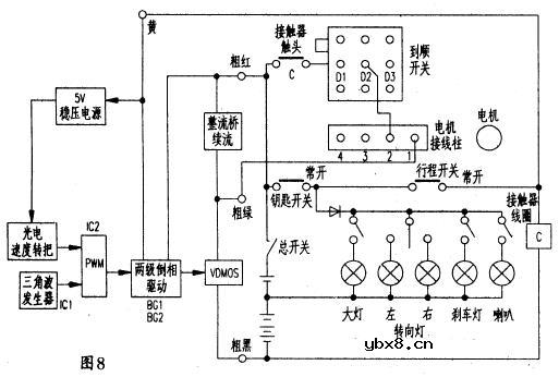 电动自行车控制器电路及原理大全