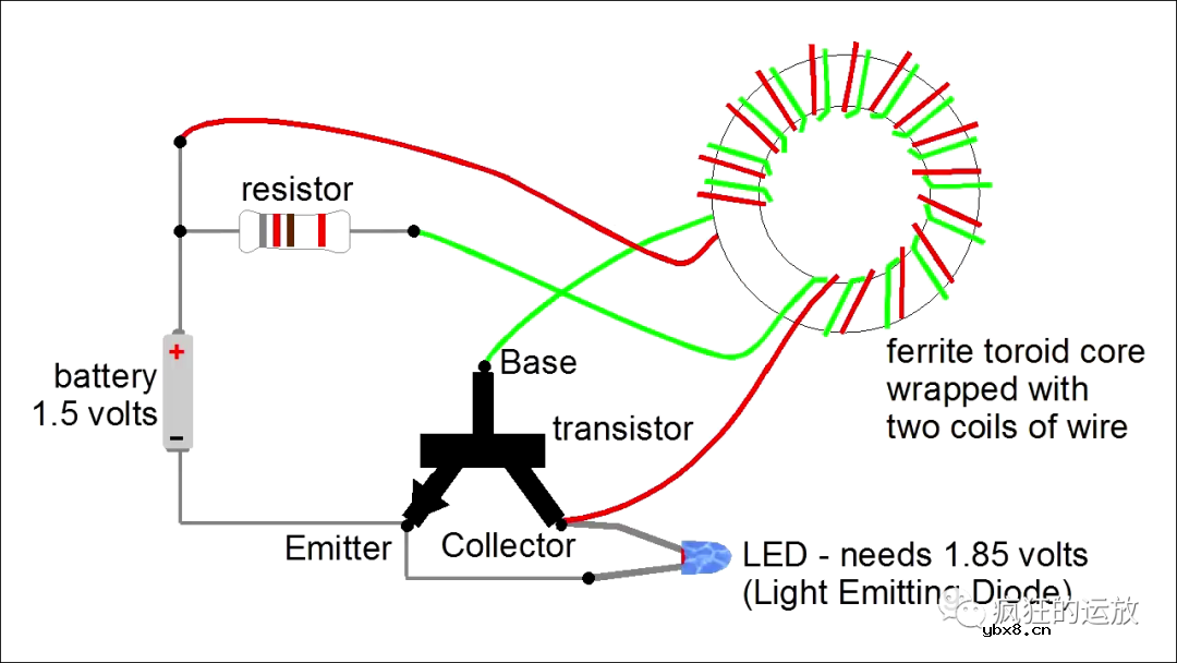 一个神奇的振荡升压电路—焦耳小偷电路概述