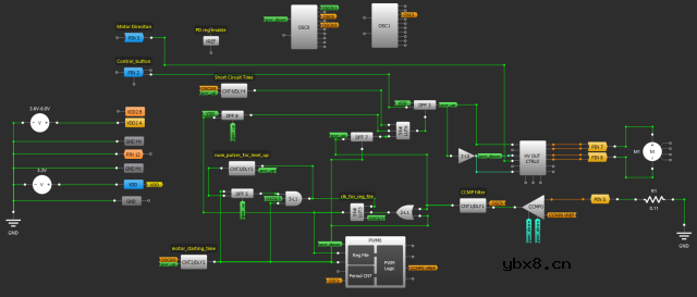 具有动态过流检测功能的集成智能锁电机驱动器