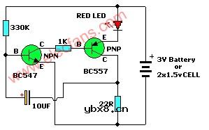 晶体管测试仪电路,Transistor tester