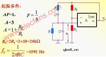 RC桥式振荡器的工作原理