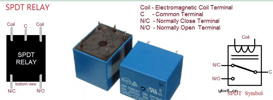 如何在电路中连接dpdt继电器？