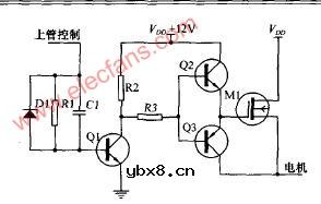 高速H桥上管驱动电路