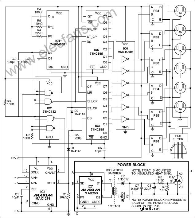 音乐灯光控制器