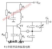 串联型晶体振荡器电路图