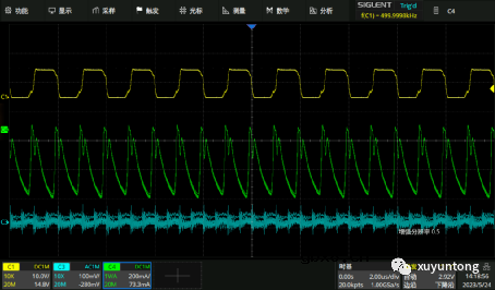 IS802带不同变压器测试方案