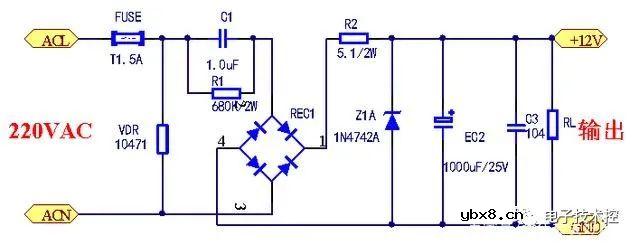 如何将220V交流电转化成12V直流电呢？有哪些方法？
