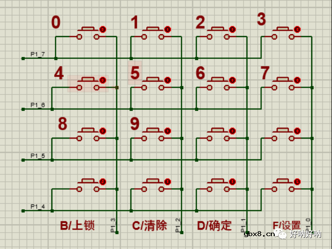 怎么设计一个能够实现上锁开锁功能的简易电子锁？