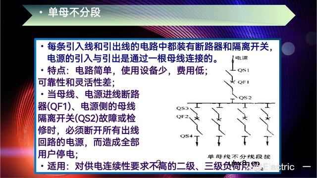 单母线接线类型的简单介绍