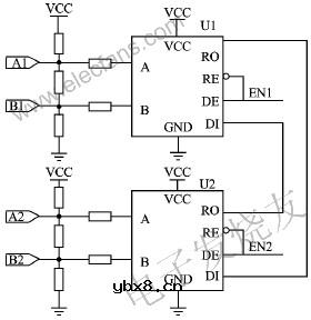 RS-485中继器原理图