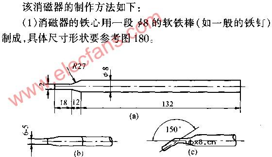 简易磁头消磁器