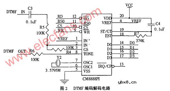 基于单片机的DTME编码解码电路