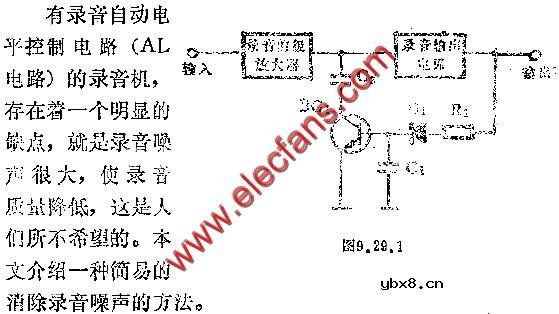 简易录音消噪电路图