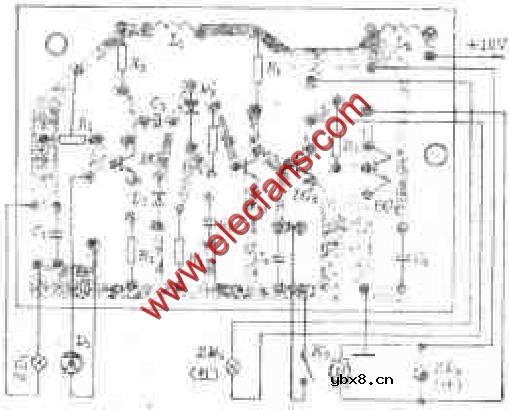 录音机全自动停机装置电路图