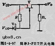 J-FET开关电路工作原理