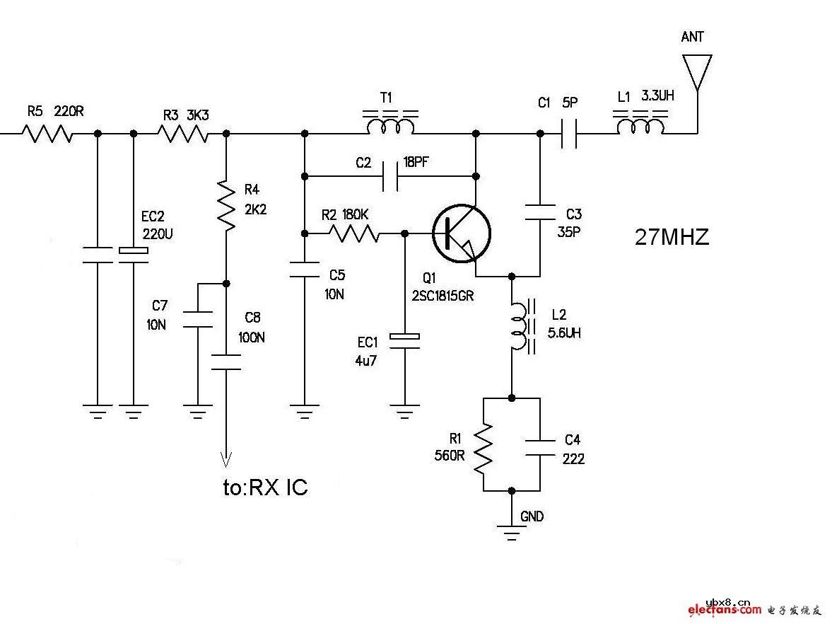 玩具常用RF接收电路(3张高频部分)