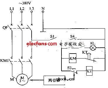 一种电动缝纫机智能空载节能器电路