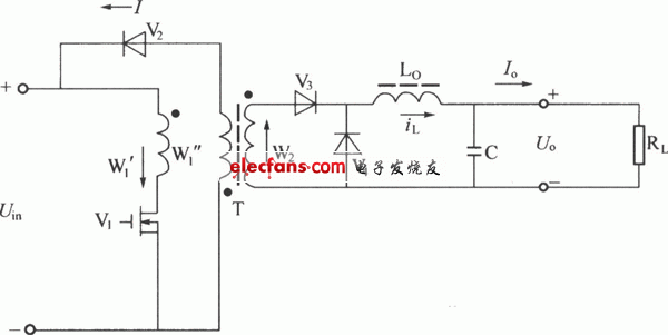 单端正激式变换器电路