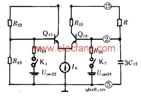 二倍行频振荡器