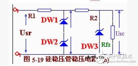 稳压二极管的主要参数_稳压二极管使用电路图_稳压二极管为什么能够稳压？