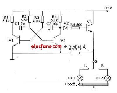 两个典型电动车闪光器电路