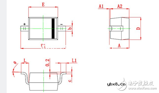 贴片1n4148正负极的判断_1n4148贴片封装尺寸