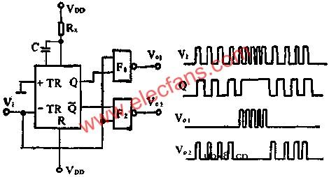 J210组成高、低通滤波器线路图