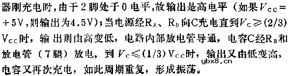时基集成电路组成振荡器电路图