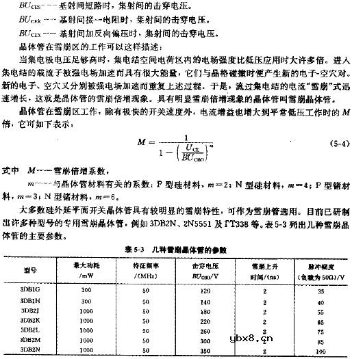 雪崩晶体管电路图