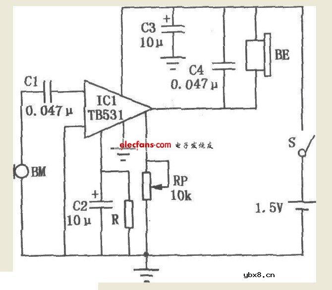 袖珍型助昕器电路