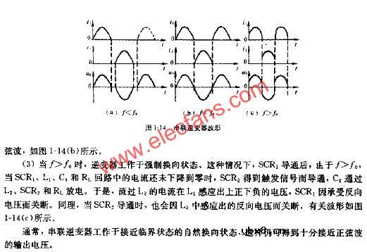 晶闸管串联逆变器电路图