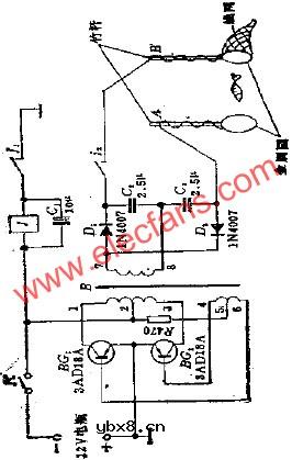 电子打鱼器电路图