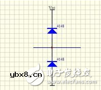 双二极管钳位电路的原理分析