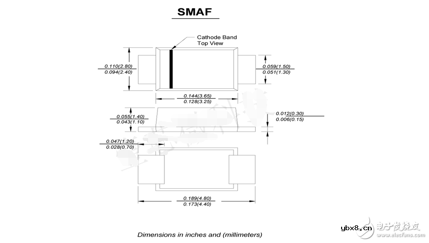 1n5819贴片封装尺寸