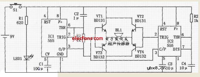 动物驱赶器电路