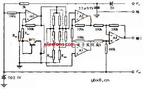 压阻加速计的信号调整电路