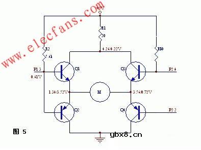 微型电机驱动电路实验分析