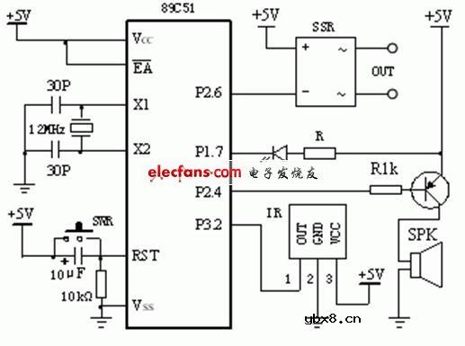 简易红外线遥控开关电路