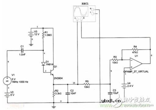 较简单二极管更灵敏的AM检波器设计