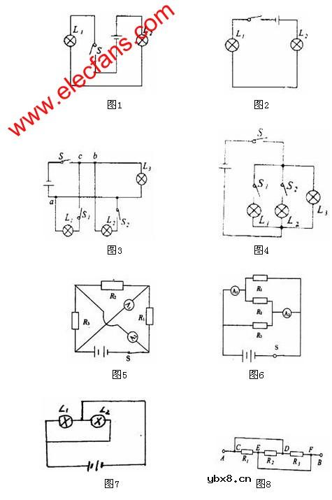 串并联电路的标准画法