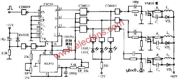 斩波式平滑驱动电路图