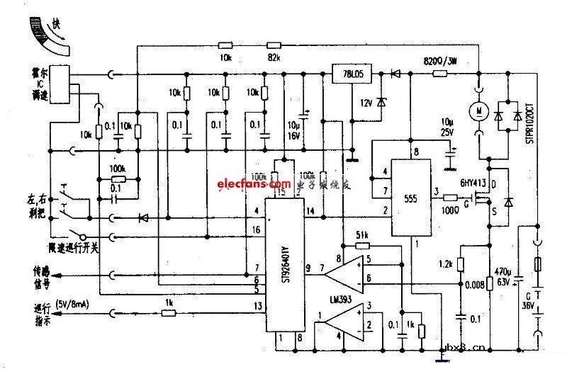 多个典型电动自行车电路