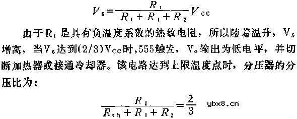 时基集成电路组成接近开关电路图