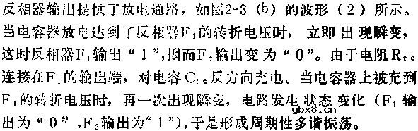 与非门组成振荡电路图