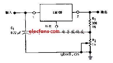 基于LM109的三端可调稳压电路