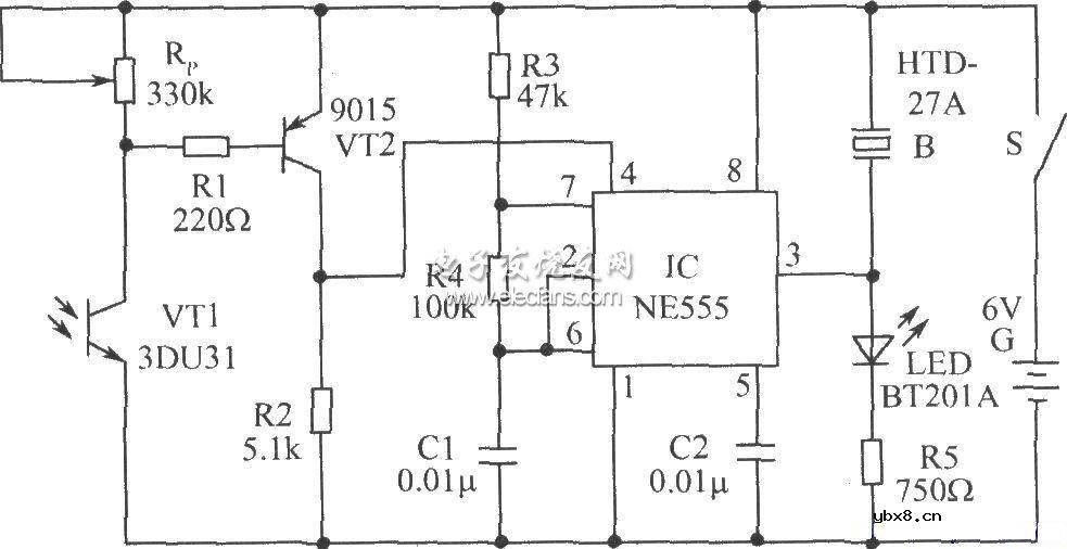 遥控检测器电路