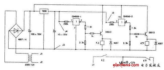 液位继电器原理图(变频器)