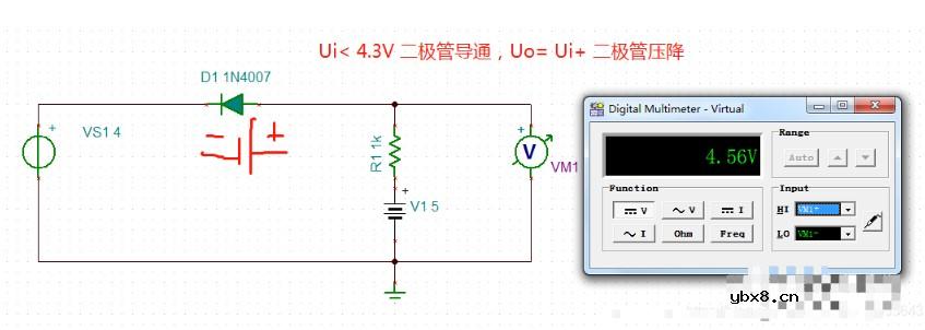 谈一谈二极管的限幅电路